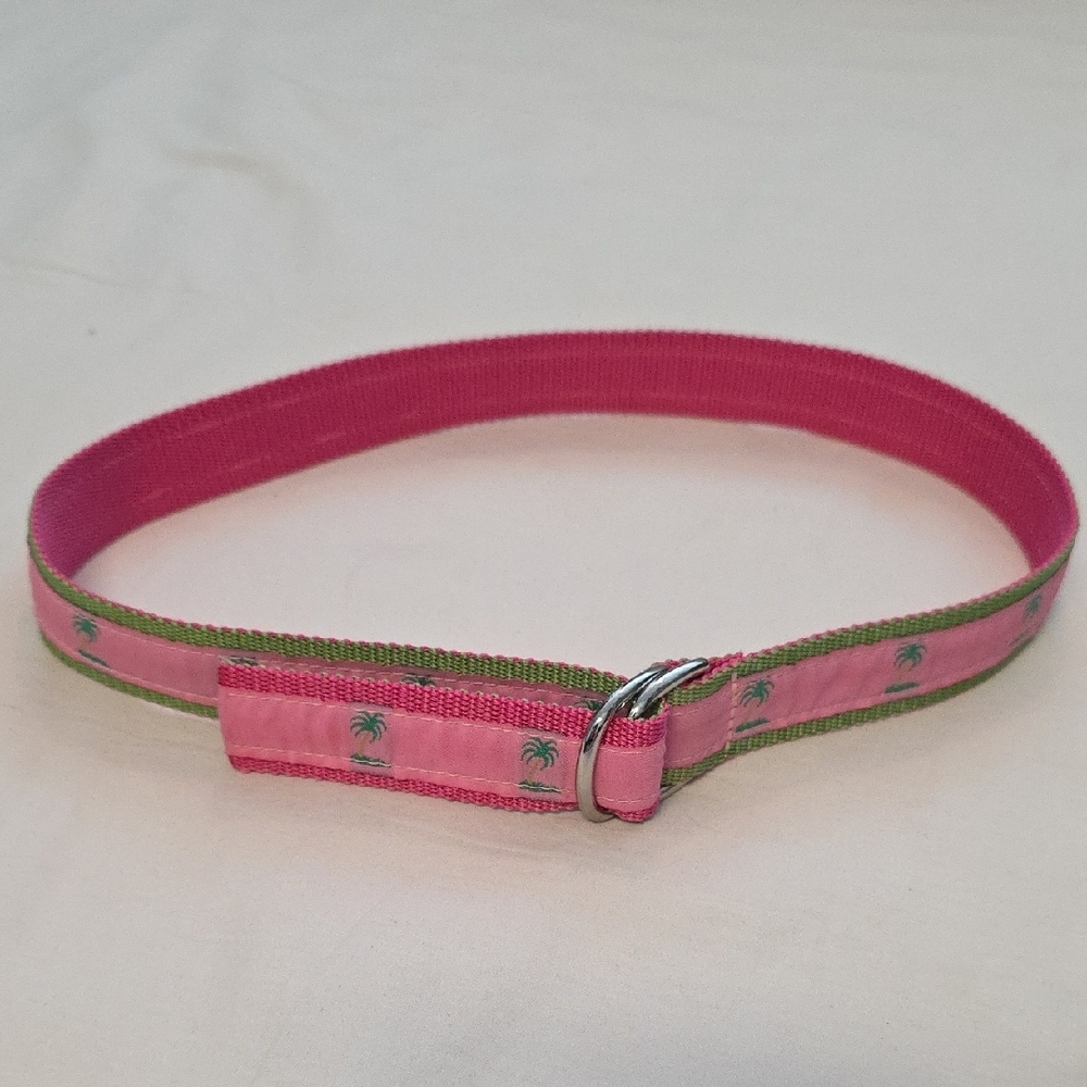 Pink and Green Women's Belt